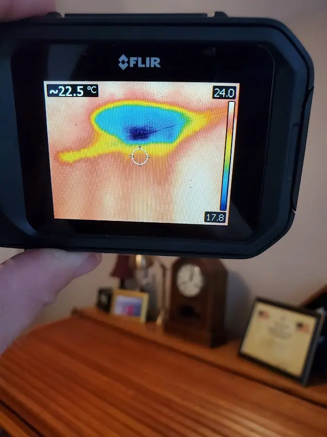 Thermal imaging inspection for water damage in North Miami